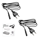 Kit 2 Cabos Compatível Xbox Series S X Força Energia Tomada