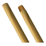 Kit 2 Cabos De Vassoura De Madeira Com Rosca 2 Metros