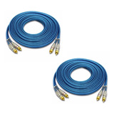 Kit 2 Cabos Rca