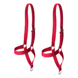 Kit 2 Cabresto De Bezerro Para Guia Com Regulagem