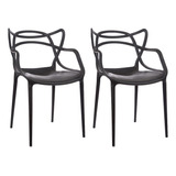 Kit 2 Cadeiras Allegra Para Mesa De Jantar Cozinha Jardim