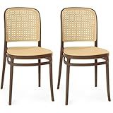 Kit 2 Cadeiras De Jantar Roma Para Sala E Cozinha Marrom