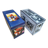 Kit 2 Caixa Madeira Artesanal Organizadora Dvd cd Utilidades