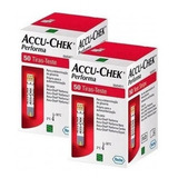 Kit 2 Caixas Accu chek Performa Com 100 Tiras Promoção
