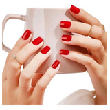 Kit 2 Caixas De Unhas Postiça Realista Adesivo Durável