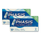 Kit 2 Caixas Filtro Phasis Light