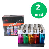 Kit 2 Caixas Isquueiro Eletrônico C 50 Unid