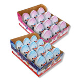 Kit 2 Caixas Kinder Ovo Meninas E Meninos 12 Unidades Cada
