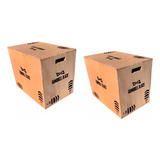 Kit 2 Caixas Salto Box Jump Para Crossfit 75x50x60 3x1