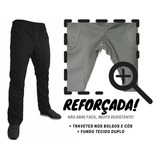Kit 2 Calça Brim Pesado Uniforme Profissional Reforçada 