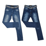 Kit 2 Calça Jeans Masculina Infantil