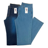 Kit 2 Calça Jeans Masculina Tradicional