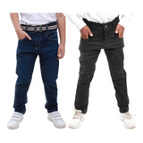 Kit 2 Calça Jeans Roupa Infantil