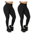 Kit 2 Calça Legging Feminina Preta Grossa Dia A Dia Atacado