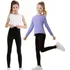 Kit 2 Calça Legging Preta Escolar Menina Infantil E Juvenil