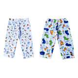 Kit 2 Calça Mijão Culote Bebê Recém Nascido Menino menina
