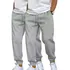 Kit 2 Calça Moletom De Verão Sem Felpas Masculina Cor Cinza