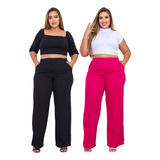 Kit 2 Calca Pantalona