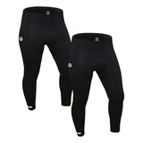 Kit 2 Calças Térmica Segunda Pele Alta Compressão Masculina