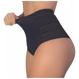 Kit 2 Calcinha Cinta Cintura Alta Modeladora Redutora Culote