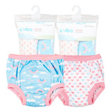 Kit 2 Calcinhas Para Treinamento De Desfralde Da Buba Menina