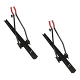 Kit 2 Calhas Transporte Bike Rack Transbike Teto De Carro