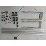 Kit 2 Calhas Transporte De Bike Rack Transbike Teto De Carro
