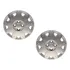 Kit 2 Calotas Roda De Ferro Aro 14 Pick Up Corsa 1994/2004