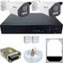 Kit 2 Câmeras Segurança Full Color 1080p Jl Protec Day Night