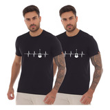 Kit 2 Camisa Camiseta