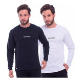 Kit 2 Camisa Manga