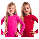 Kit 2 Camisa Proteção Solar Uv 50 Infantil Segunda Pele Kids