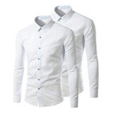 Kit 2 Camisa Social