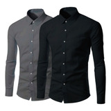 Kit 2 Camisa Social