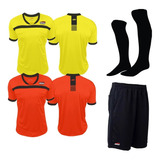 Kit 2 Camisas Arbitro Futebol Escolha