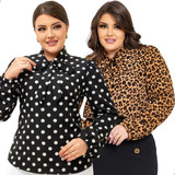 Kit 2 Camisas Feminina