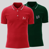 Kit 2 Camisas Gola