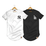 Kit 2 Camisas Longline