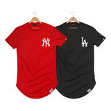 Kit 2 Camisas Longline