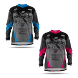 Kit 2 Camisas Motocross Trilha Adulto Pro Tork Insane Oferta