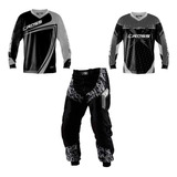 Kit 2 Camisas Motocross Trilha Velocross 1 Calça Pro Tork