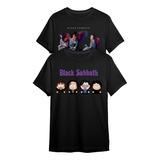 Kit 2 Camiseta Black Sebbath Cartoon E Album Heaven And Hell