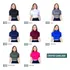 Kit 2 Camiseta Blusa Feminina Cropped  Estilosa