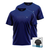 Kit 2 Camiseta Lupo Fitness Curta Masculina Academia Dry Fit