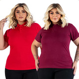 Kit 2 Camiseta Plus