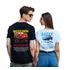 Kit 2 Camisetas Basica Mcqueen Sally Lightning Love Carros
