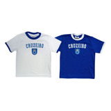 Kit 2 Camisetas Cruzeiro Infantil Colecionado 1magnus