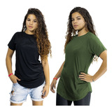Kit 2 Camisetas Long