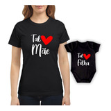 Kit 2 Camisetas Mamãe Filho a