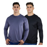 Kit 2 Camisetas Manga